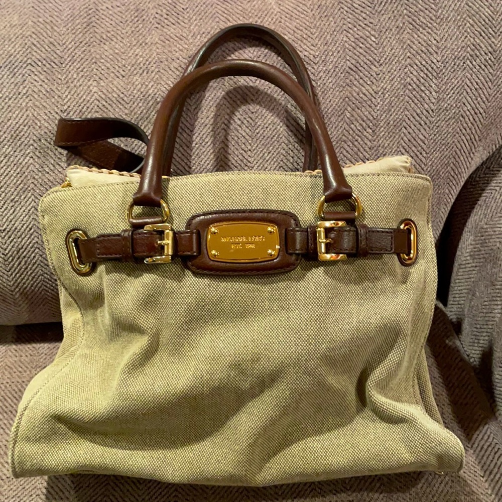 Michael Kors large Canvas Tote